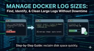 Read more about the article How to Find and Clean Large Docker Log Files
